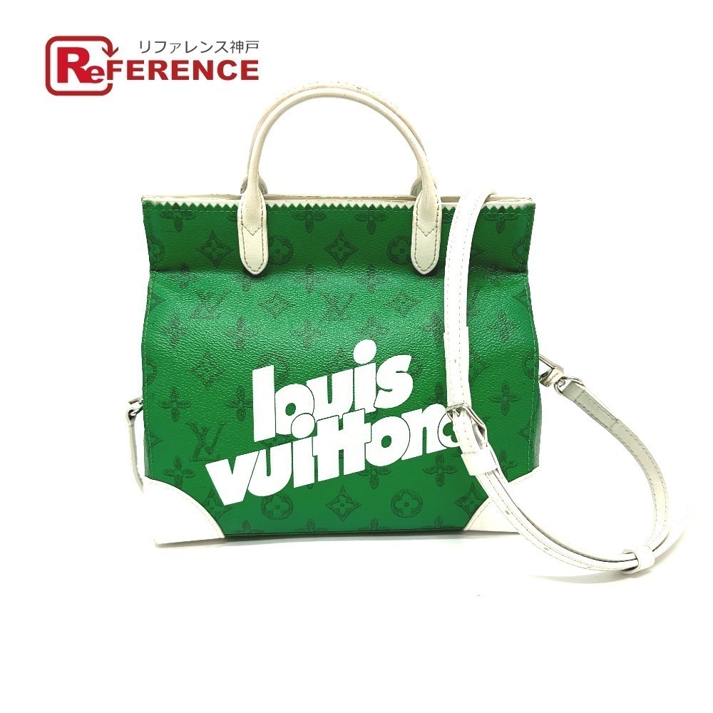 Louis Vuitton LV Litter Crossbody Shoulder Bag Handbag Green